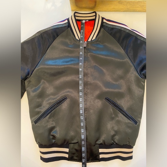 Gucci Reversible Bomber Jacket. Green/Red/Black.Unisex - Picture 11 of 16